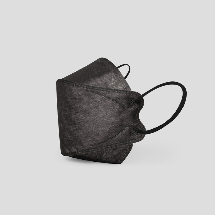 Litespun Recycable 3d KN95 adult mask in black